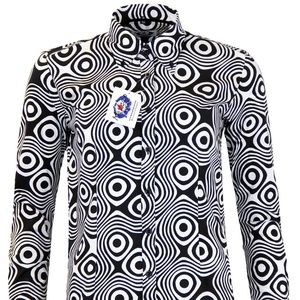 MADCAP ENGLAND Venus 60s Mod Op Art Shirt UK8/US4